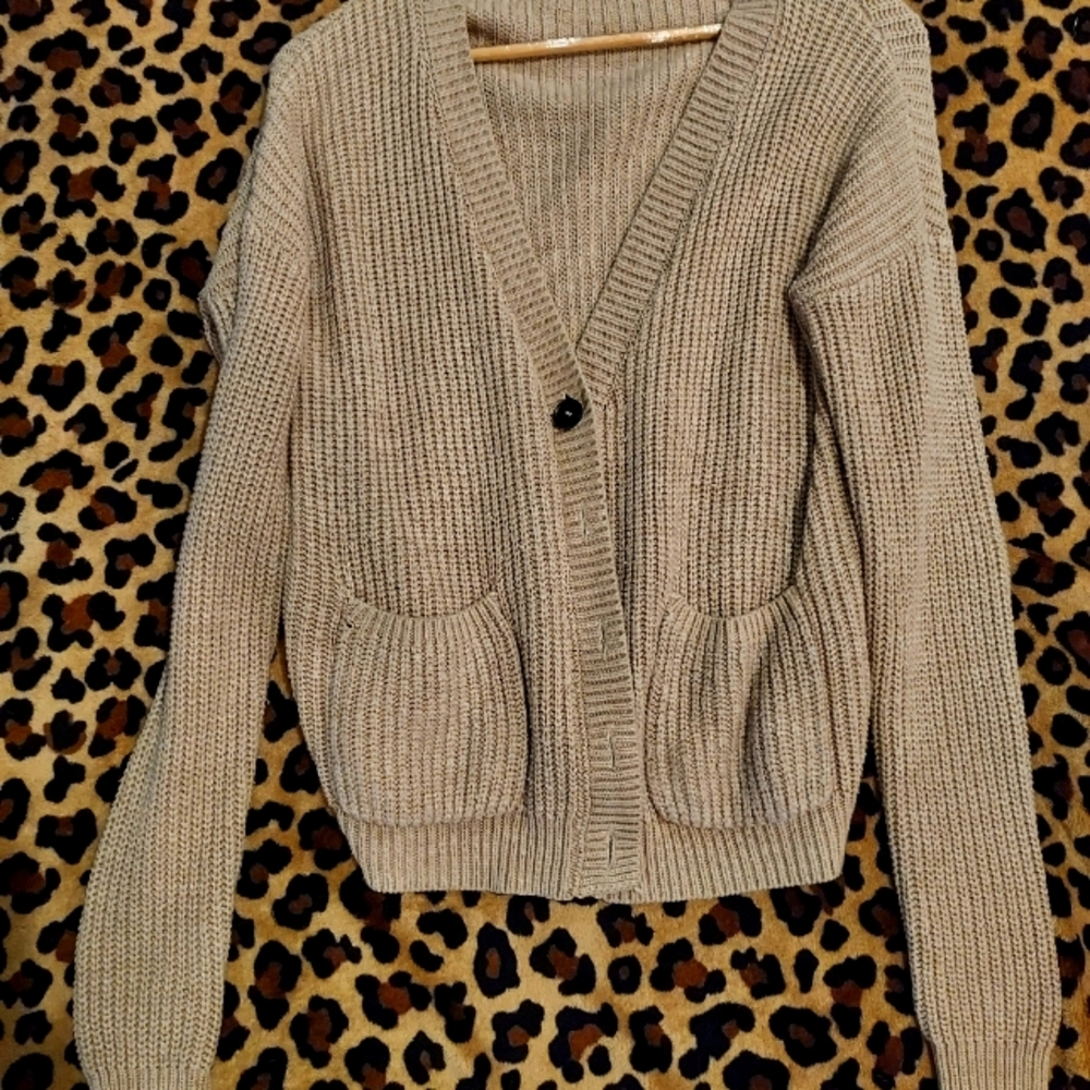Warm and cozy oversized sweater